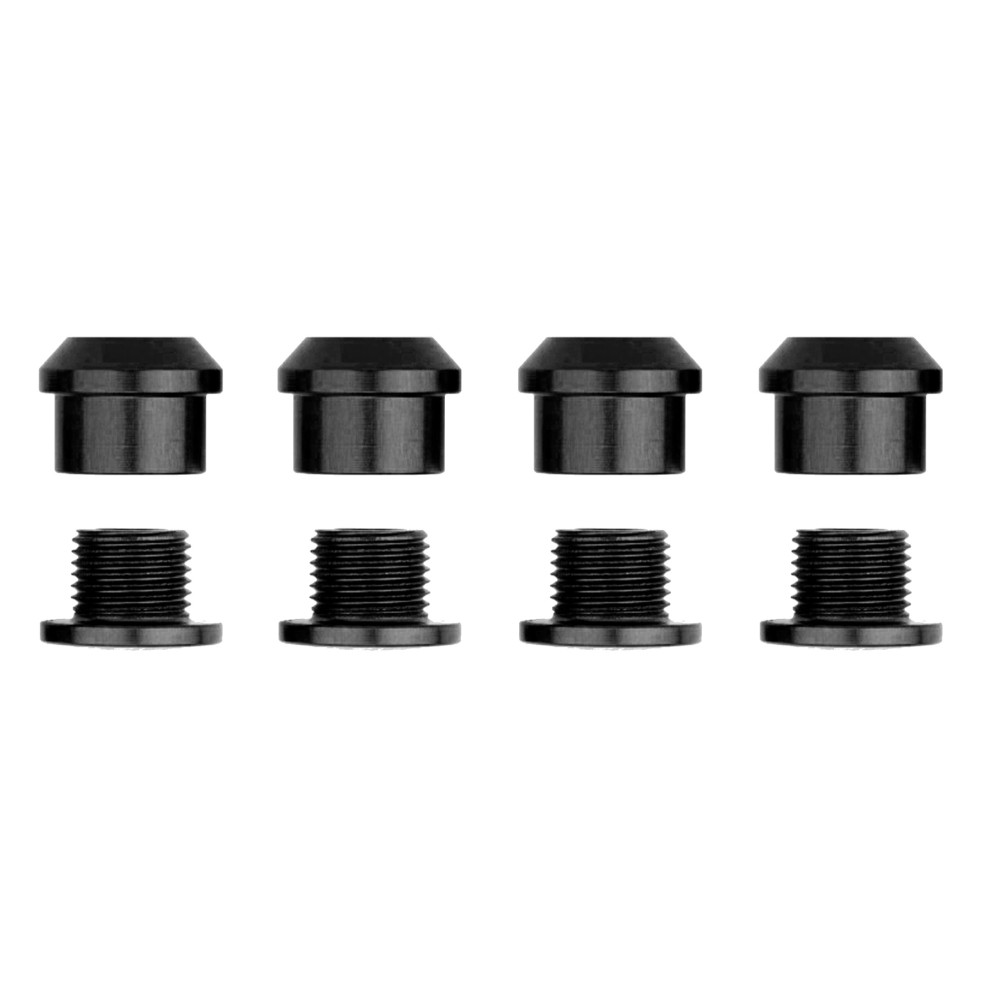 Nuts and Bolts 5mm 4 pcs Black