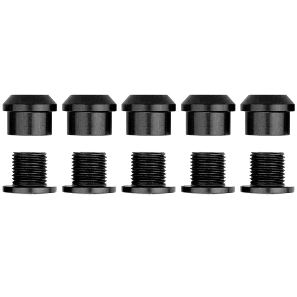 Nuts and Bolts 5mm 5 pcs Black