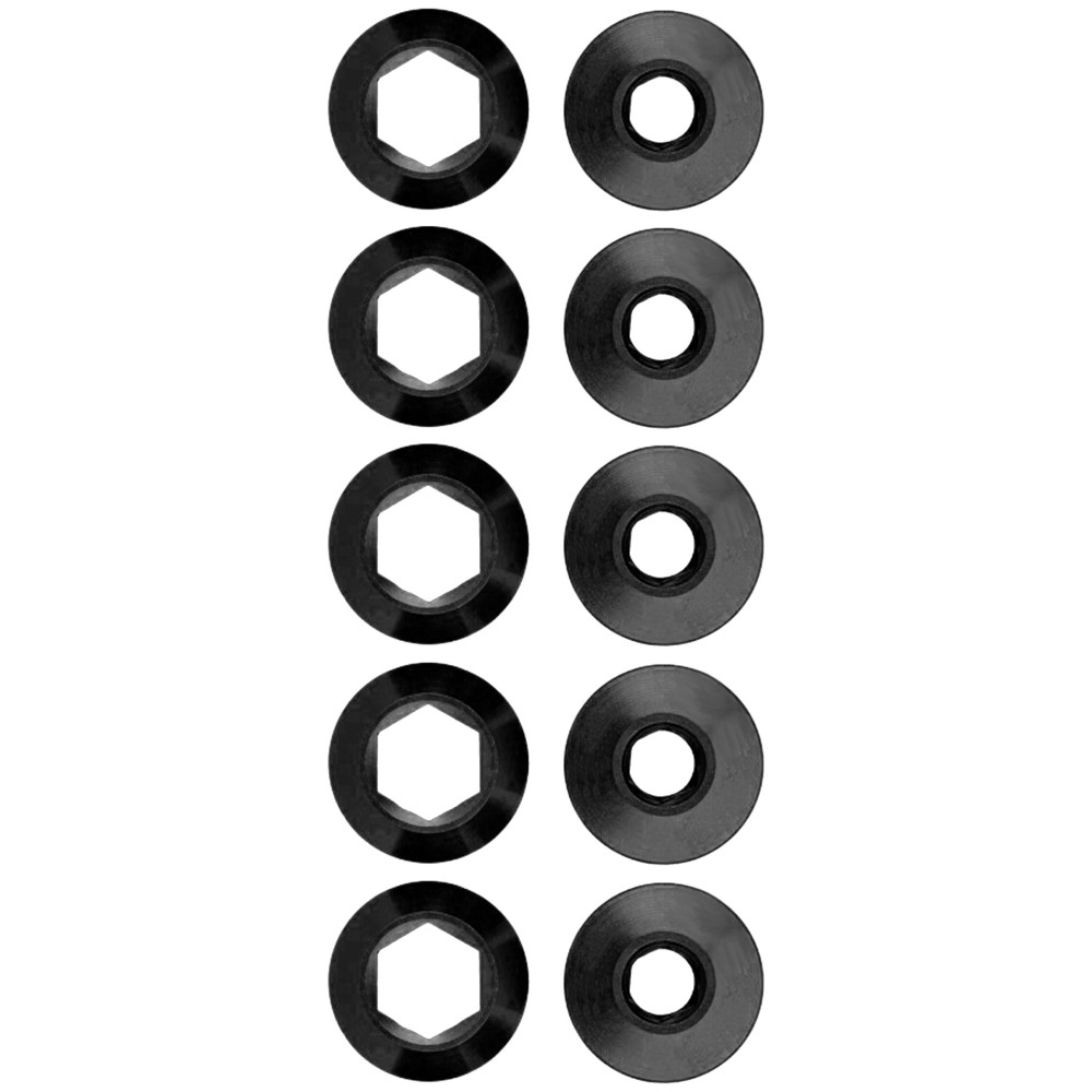 Nuts 5mm and bolts 6,5mm (5 pieces)