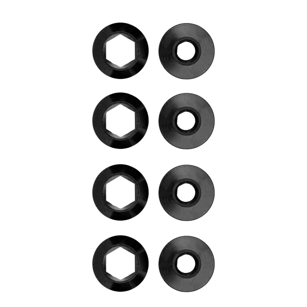 Nuts 7mm and bolts 6,5mm (4 pieces)