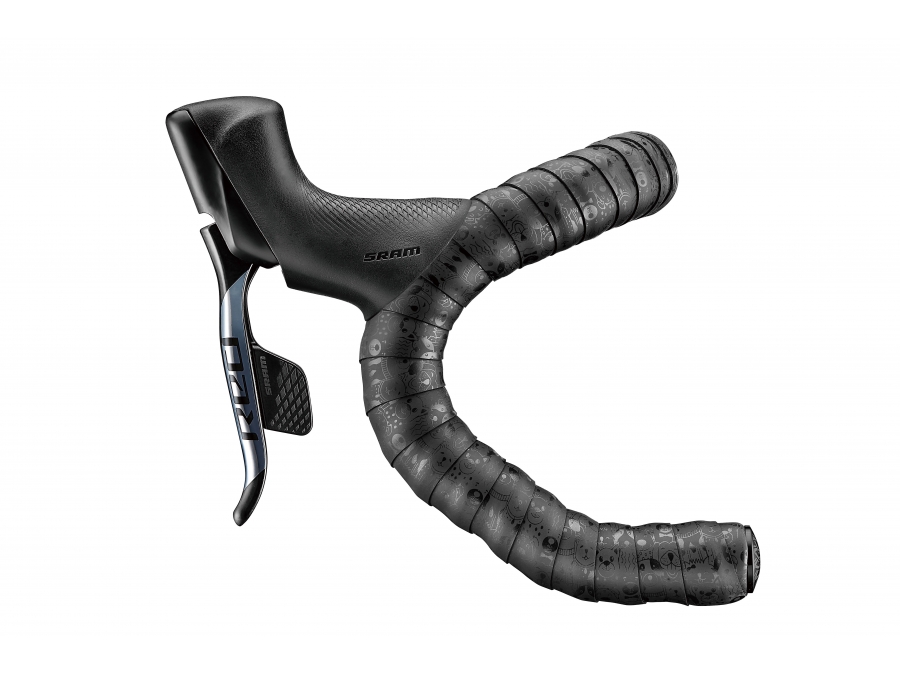 Leather Touch Happy Dogs Black Sticky