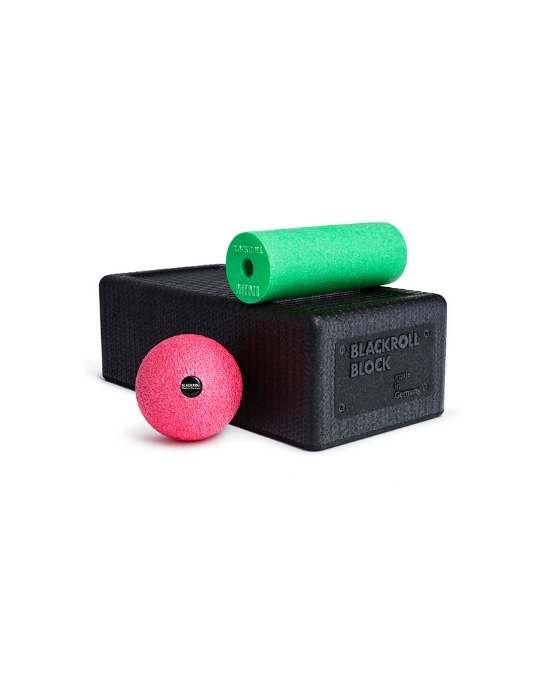 BLOCK SET black, green, pink