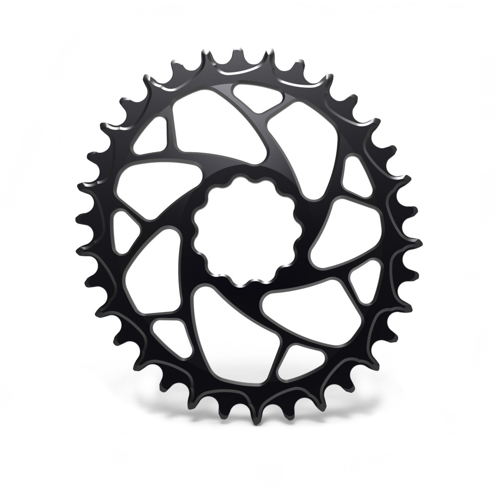 1x ELM 36T Oval Boost Rotor Rex MTB Prpl