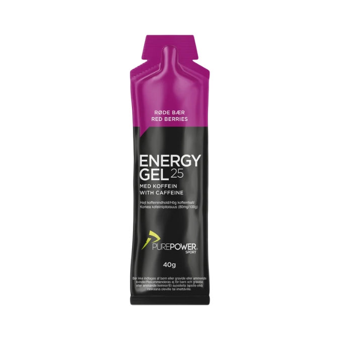 Energy Gel Cafeine Redberry 40g