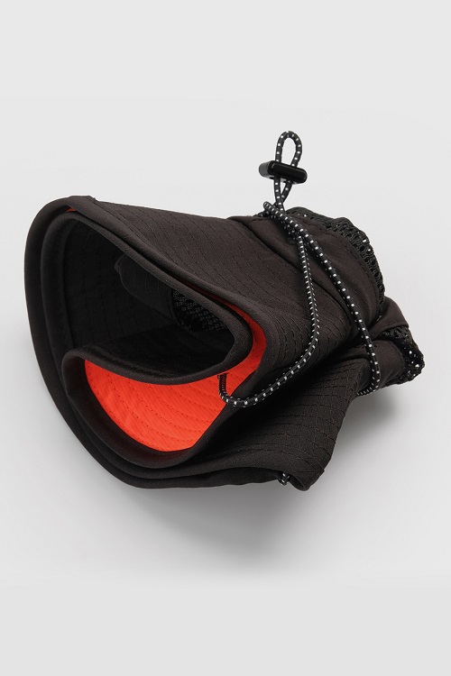 ESSENTIALS JUNGLE HAT BLACK & ORANGE